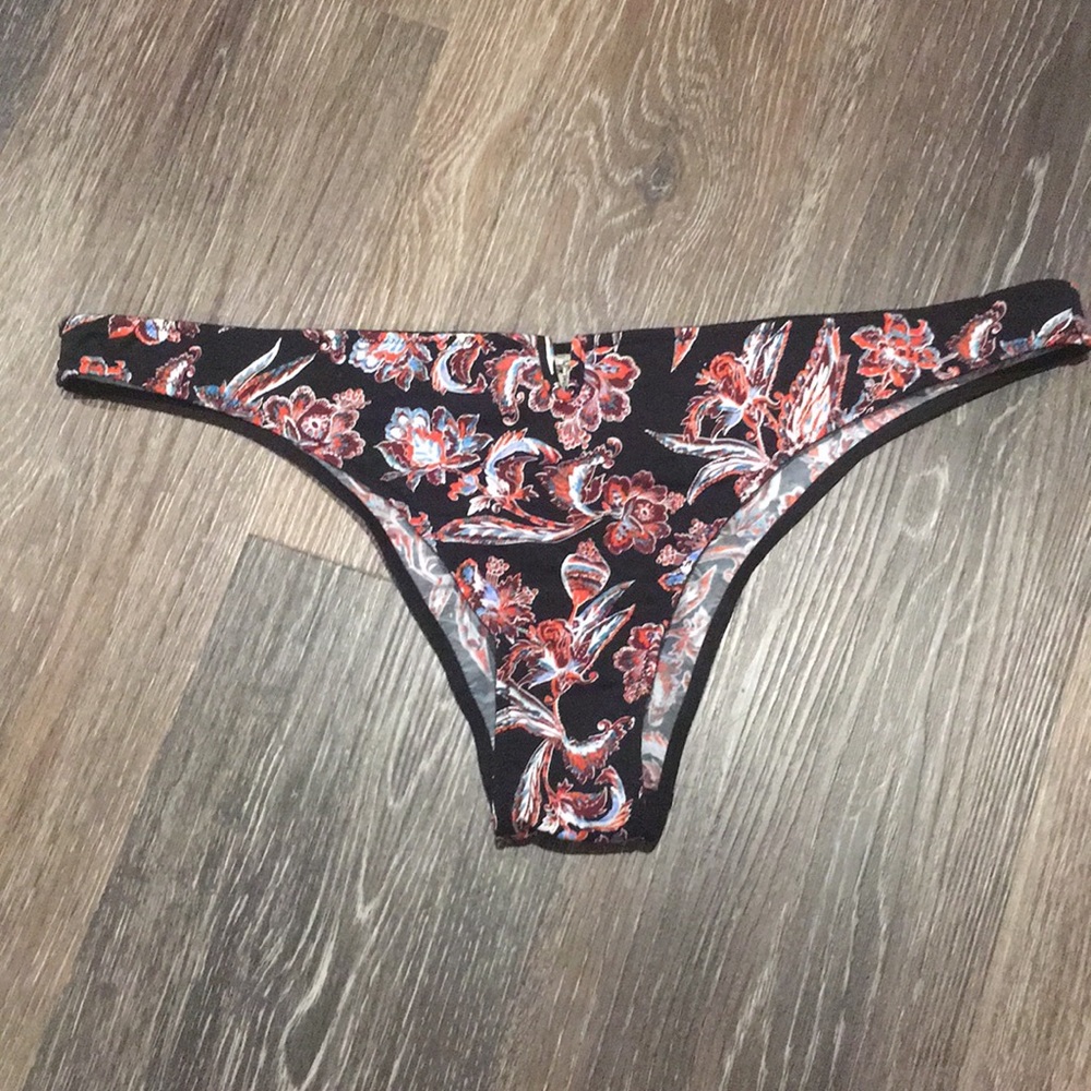 NWT Intimately Free People Black floral print